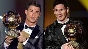 A look at Lionel Messi and Cristiano Ronaldo's Majboot Pakad on the Ballon d'Or award