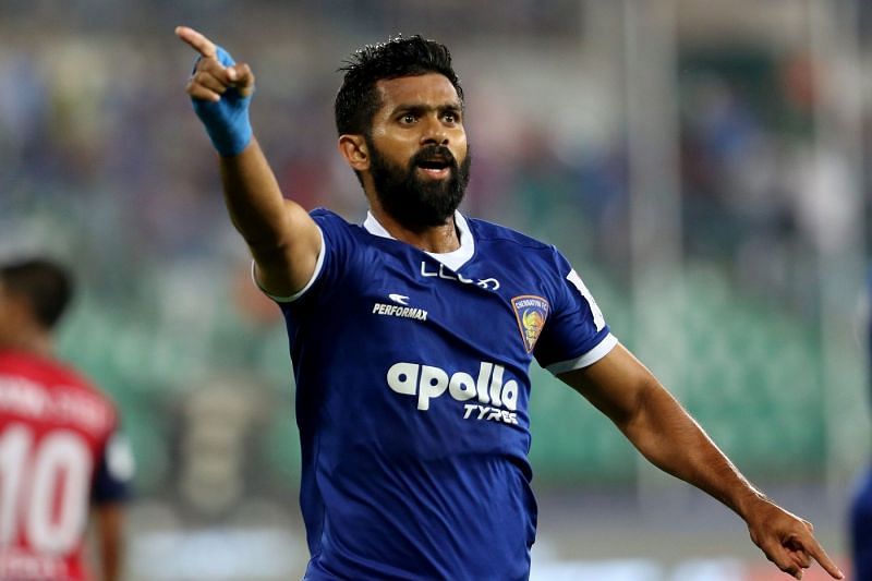 Rafi said the goal was a result of the effort put in during practice [Photo: ISL]