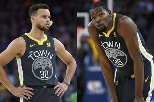 Stephen Curry and Kevin Durant