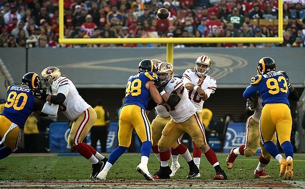 San Francisco 49ers v Los Angeles Rams