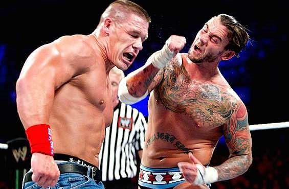 CM Punk (Right) is best known for his time in WWE