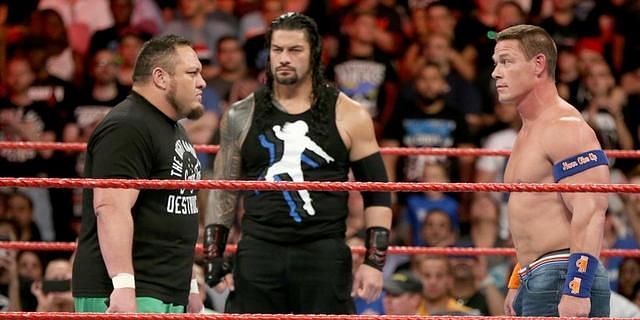 Samoa Joe and Cena could tear the house down at Wrestlemania!