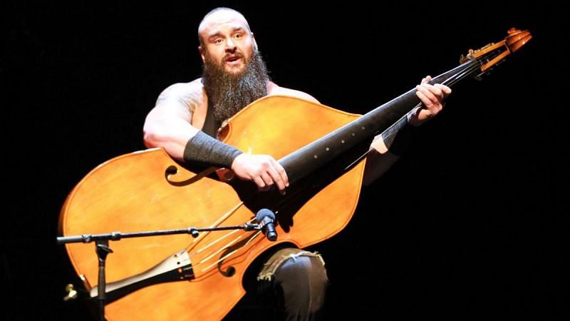 Braun Strowman with a massive orchestra bass is already the highlight of 2018
