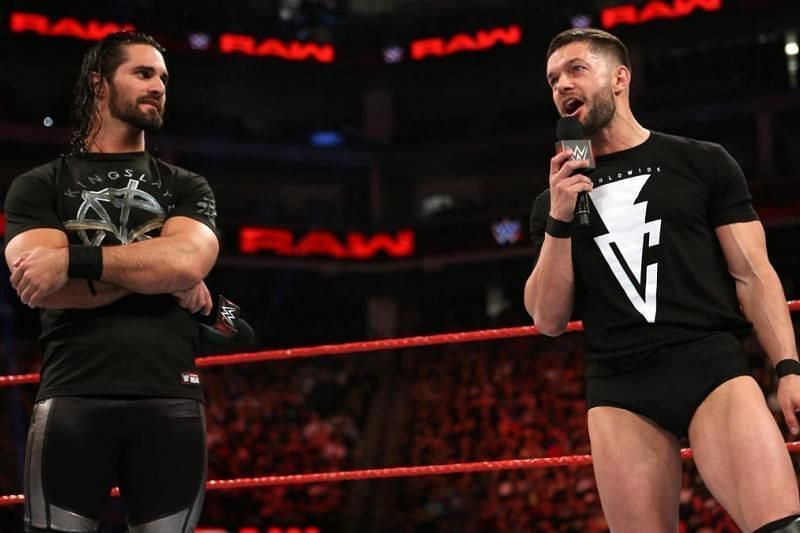 Raw 2. Seth Rollins and Finn Balor.