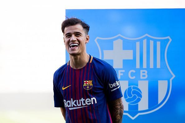 New Barcelona Signing Philippe Coutinho Unveiled