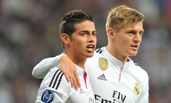 James Rodriguez and Toni Kroos were signed for a total of &acirc;&not;88 million after the 2014 World Cup