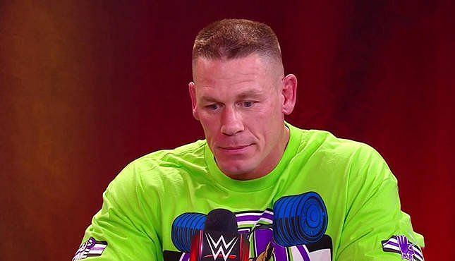 John Cena sitting on Raw Talk, Reflecting on his Existence in the WWE