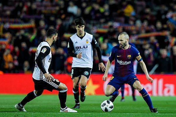 Iniesta ran the show for the hosts