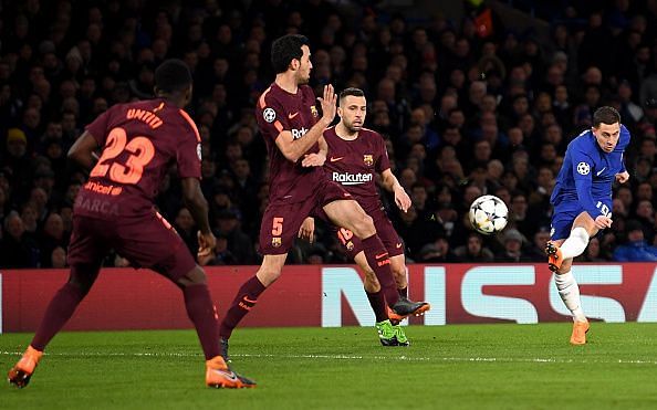 Chelsea FC v FC Barcelona - UEFA Champions League Round of 16: First Leg