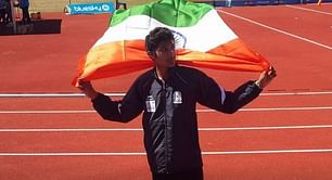 Tejaswin Shankar wins Big 12 Championship Bronze, sets national record