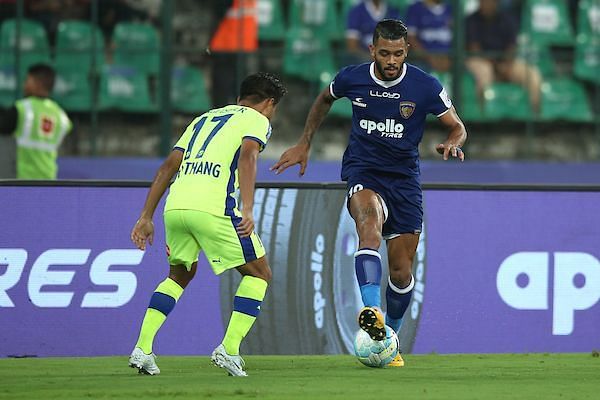 Raphael Augusto was always tightly marked. (Photo: ISL)