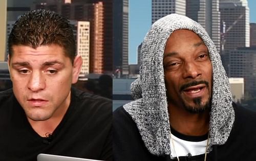 Snoop Dogg (Right) is no stranger to the world of MMA