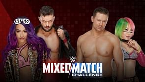 WWE Mixed Match Challenge Results: Finn Balor and Sasha Banks vs The Miz and Asuka