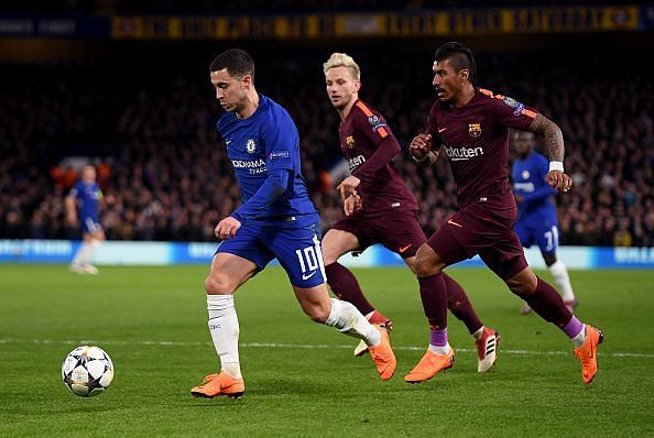 Chelsea FC v FC Barcelona - UEFA Champions League Round of 16: First Leg