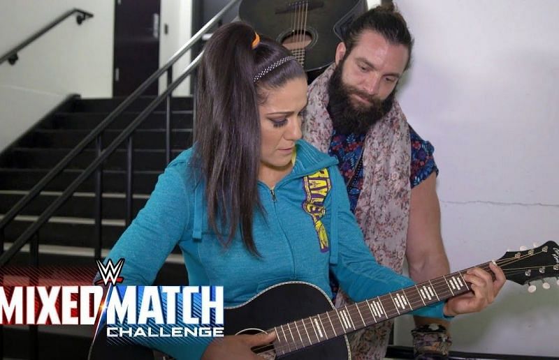 Elias riled up Bayley ahead of their WWE MMC Match