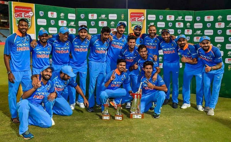 India moved to number 1 in the ICC ODI rankings with a series win