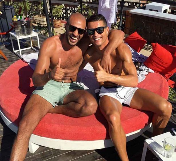Tabloids alleged that Ronaldo and kickboxer Badr Hari were in a relationship