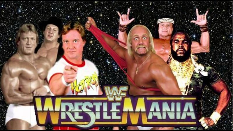 The first ever WrestleMania