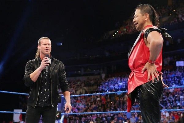 Dolph Ziggler and Shinsuke Nakamura have been rivals ever since the latter debuted on SmackDown Live last year