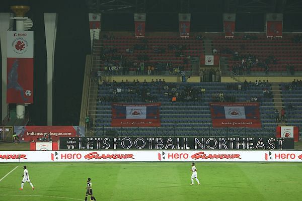 It&#039;s surprising to see  NorthEast failing to attract the fans this season. (Photo: ISL)