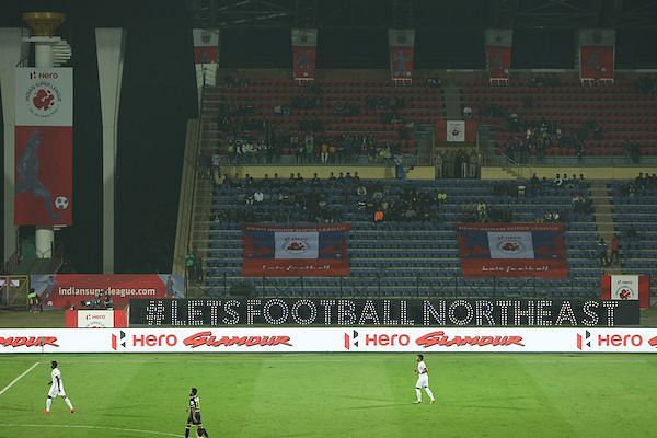 It's surprising to see  NorthEast failing to attract the fans this season. (Photo: ISL)