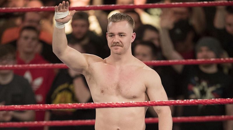 Tyler Bate is the first ever WWE UK Champion