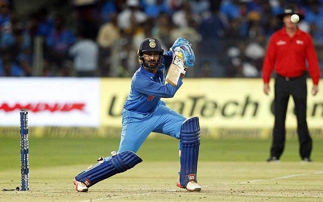 Image result for karthik odi batting