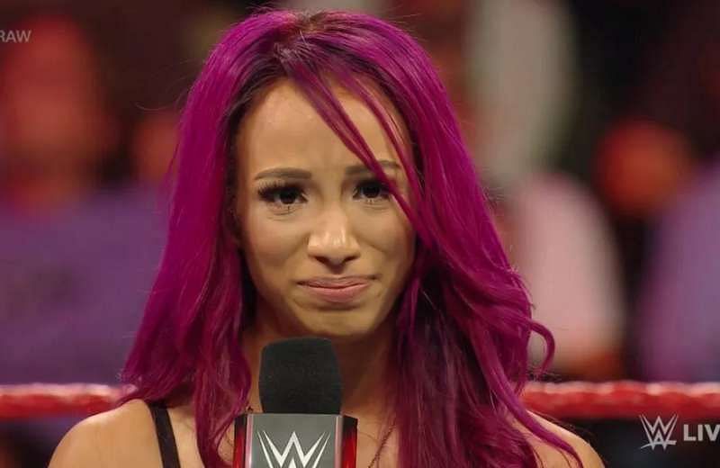 Find out what made Sasha Banks break down in tears
