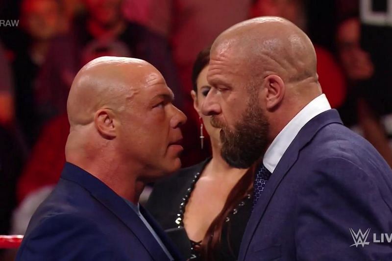 HHH and Kurt Angle are on a collision course for WrestleMania