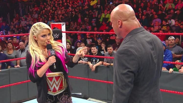Bliss isn&#039;t too happy about her RAW match