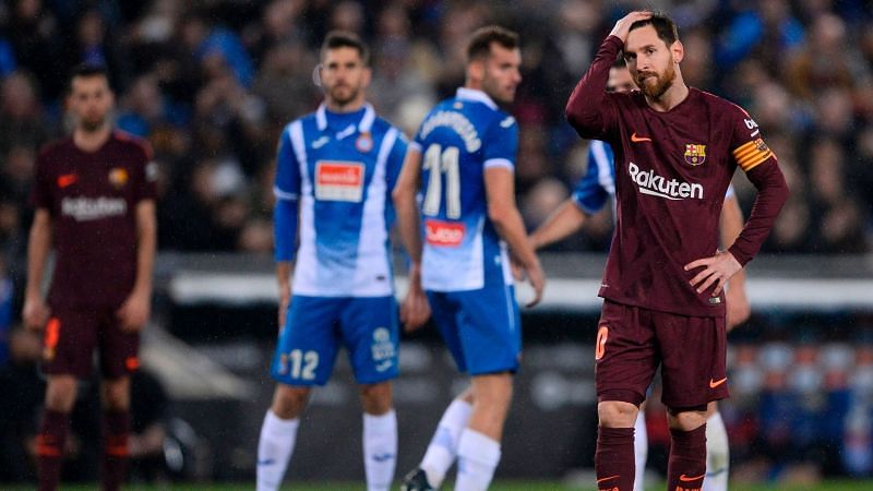 Espanyol sent shockwaves by beating Barcelona and end their unbeaten run