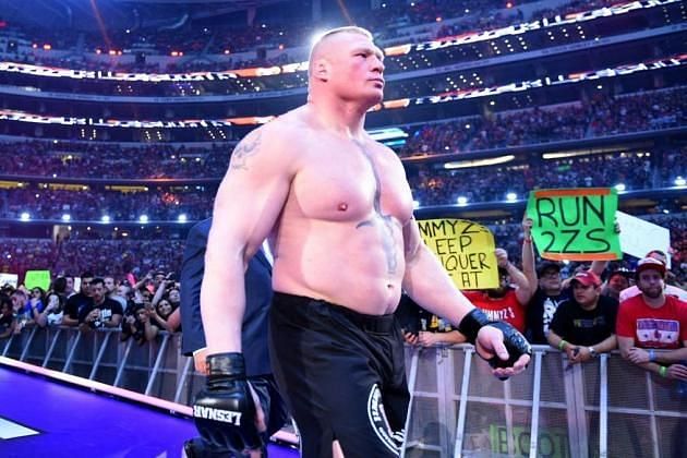 Brock Lesnar not showing up at RAW may have led to portions of the show being rewritten