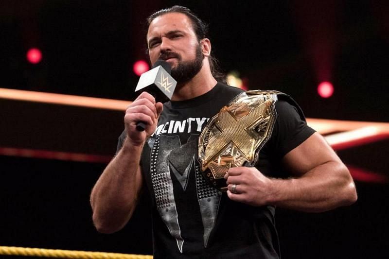Drew McIntyre, Former Intercontinental and NXT Champion.