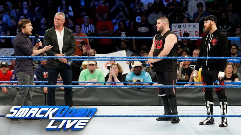 WWE: Daniel Bryan, Shane McMahon, Kevin Owens and Sami Zayn