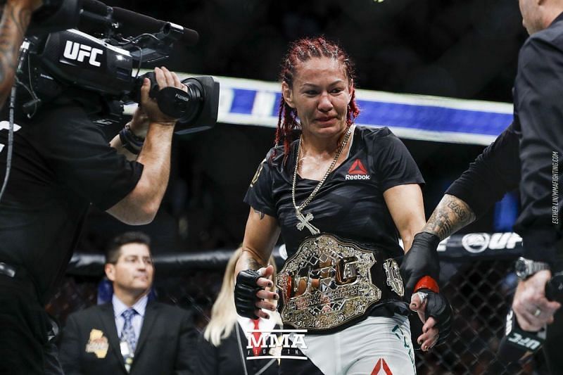 Cris Cyborg will defend her Featherweight Title in the main event of UFC 222