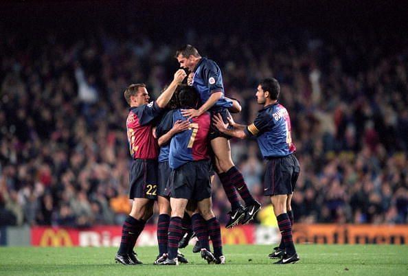 Barcelona celebrate