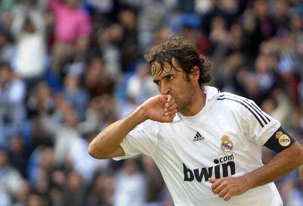 Ra&Atilde;&ordm;l is a legend at Real Madrid.