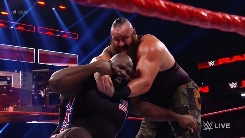 Henry was eliminated in Royal Rumble 2017 by his protege Braun Strowman