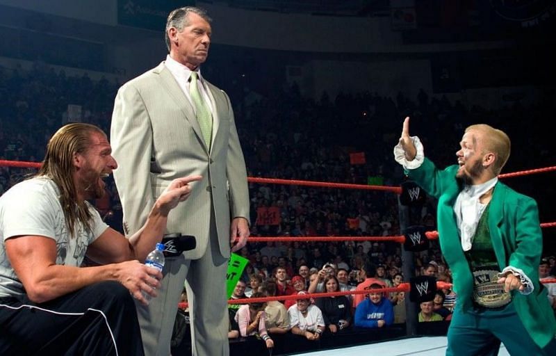 Hornswoggle portrayed Vince McMahon&#039;s illegitimate son in the WWE