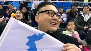 Kim Jong Un lookalike provokes North Koreans in Olympic melee