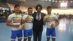 Esow Alban wins two gold medals at 2018 Asian Track Championship