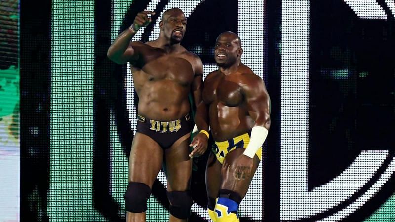 Apollo Crews and Titus O&#039;Neil are current members of The Titus Worldwide 