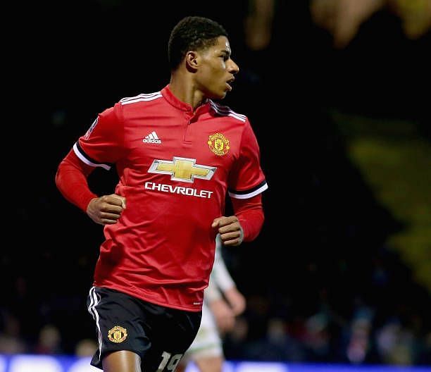 Rashford has scored 10 goals in all competitions this season.
