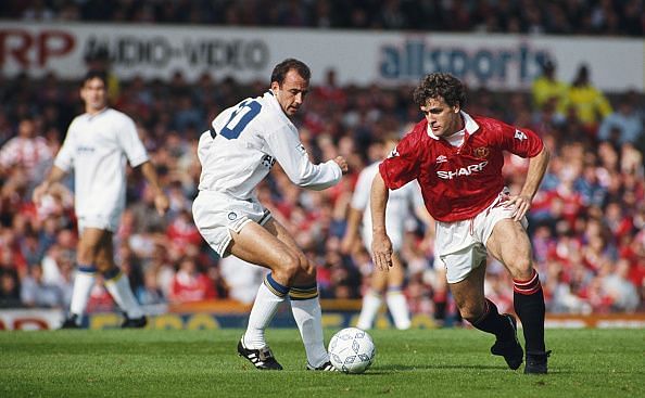 Manchester United v Leeds United Premier League 1992/93