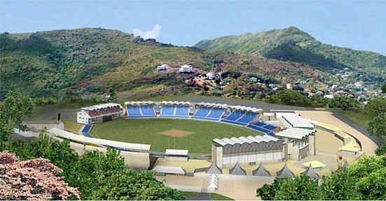Image result for st lucia cricket stadium