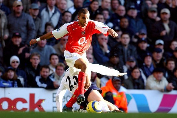 Ashley Cole in action for the Gunners