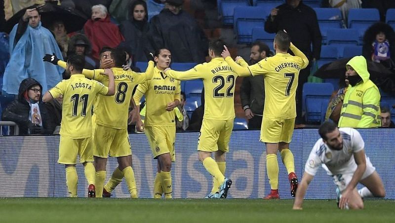 Villareal won at the Bernabeu for the first time in their history