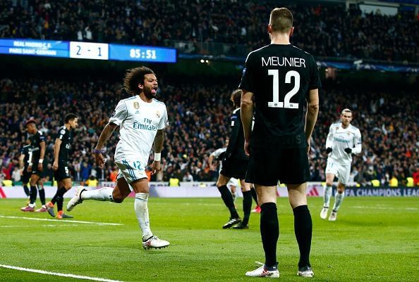 Real Madrid v Paris Saint-Germain - UEFA Champions League Round of 16: First Leg