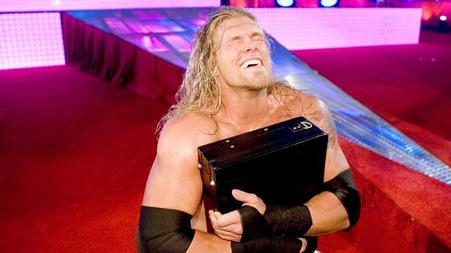 Edge won the first ever Money in the Bank Ladder match in WWE