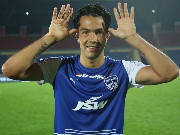 Miku plays for Bengaluru FC